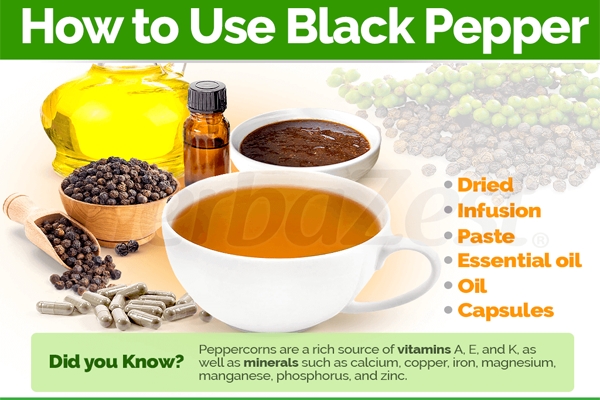 Amazing health benefits to eating black peppers
