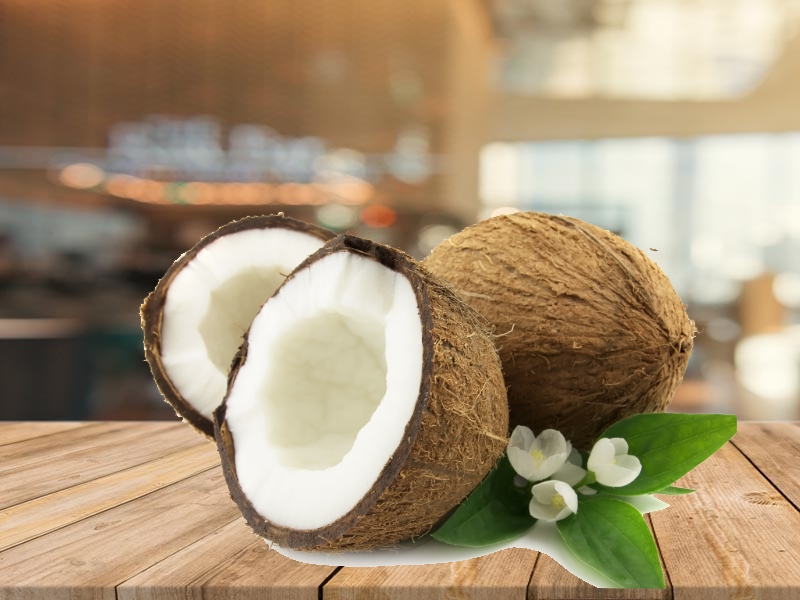 Is it fat to eat dry coconut